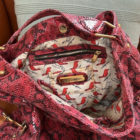 Rebecca Minkoff Snakeskin Nikki Large Hobo Bag - Picture 7 of 8